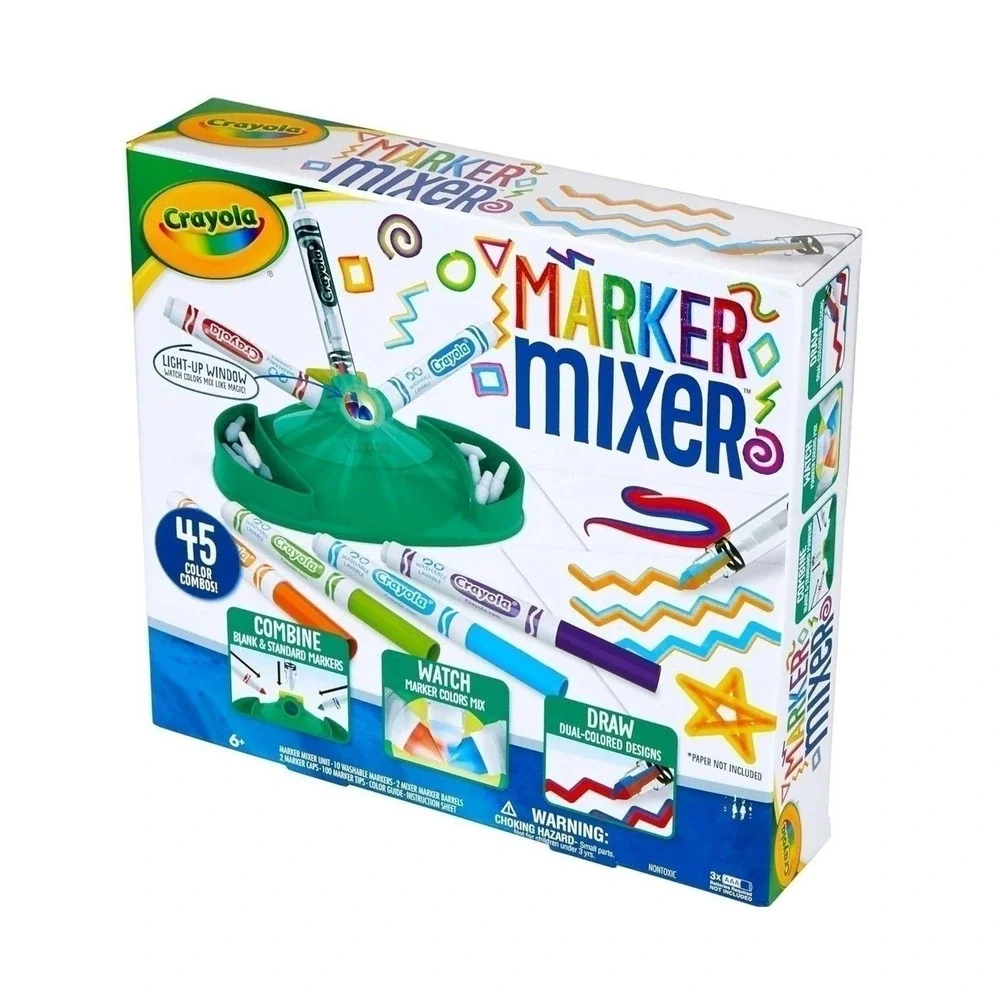 Crayola Marker Mixer Create Dual Colored Markers 45 Color Combos Art Kit ~ New!‎